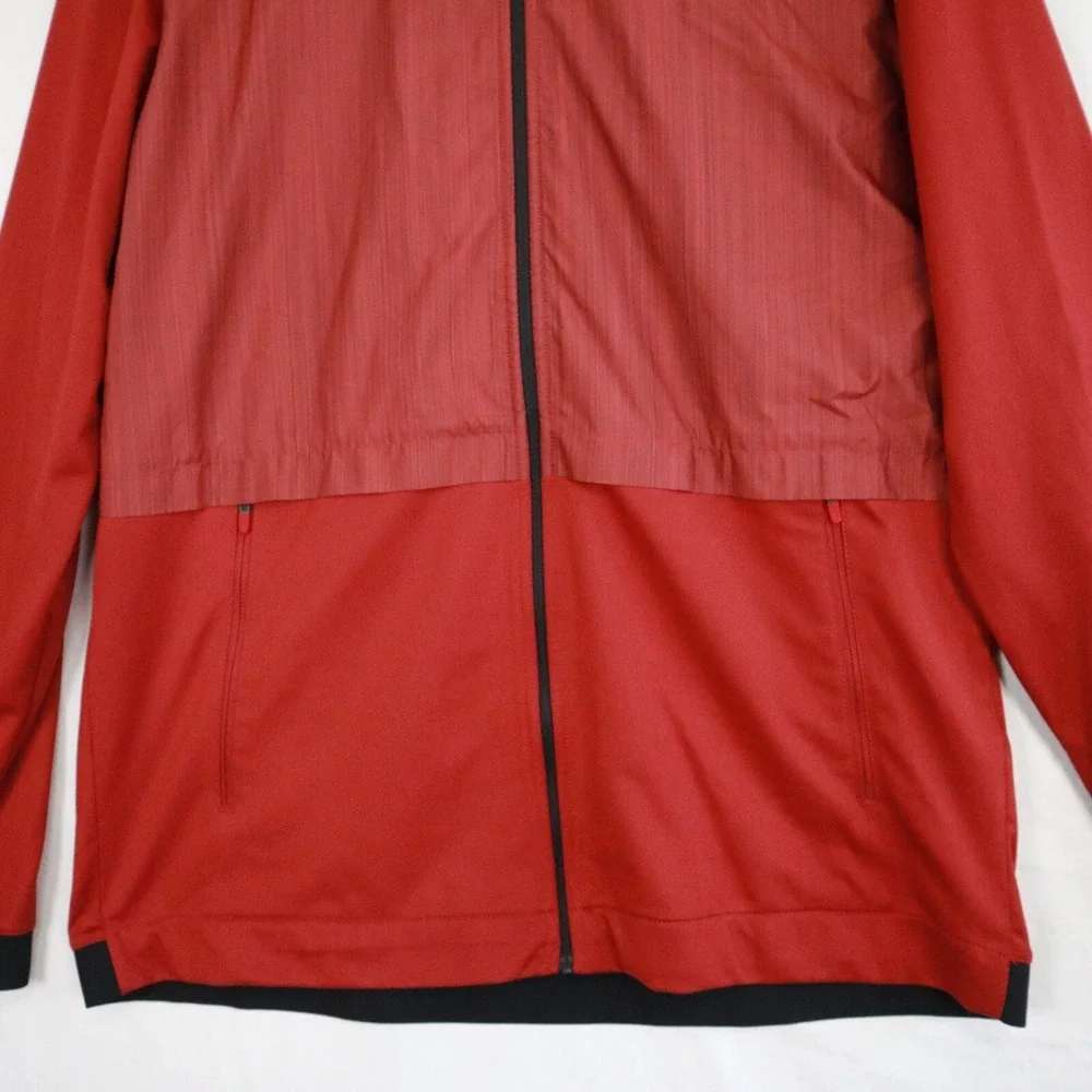 Alabama‎ Crimson Tide Jacket Mens Large Nike Dri-Fit Activewear Red Long Sleeve